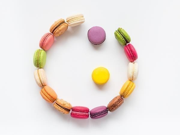 Macarons gehele assortiment 16 stuks