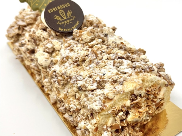 Kerst buche taart
